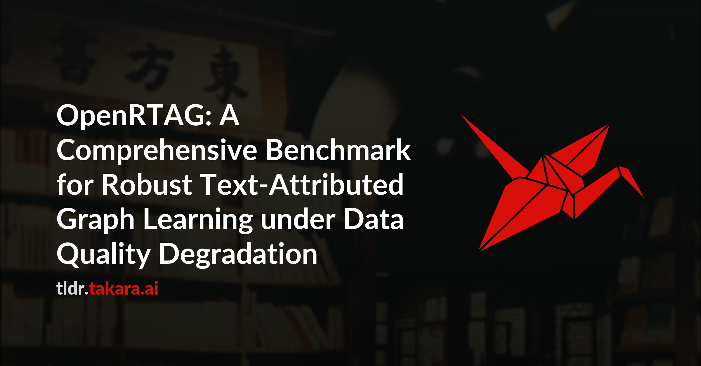 OpenRTAG: A Comprehensive Benchmark for Robust Text-Attributed Graph Learning under Data Quality Degradation