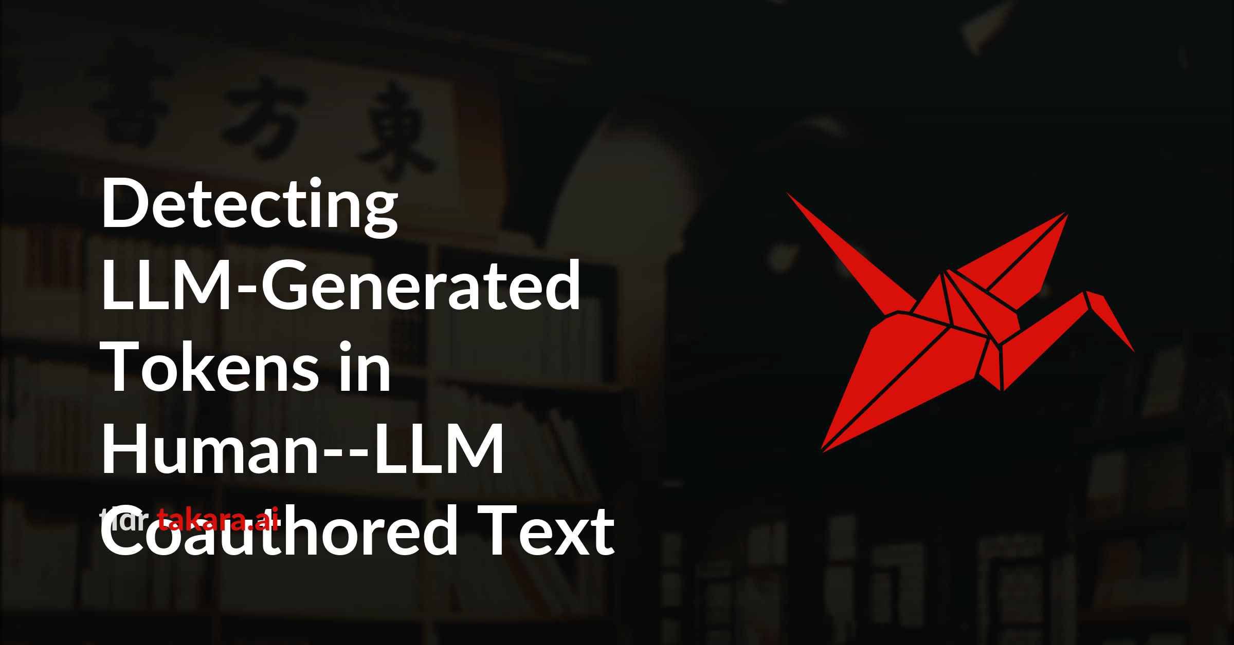 Detecting LLM-Generated Tokens in Human--LLM Coauthored Text