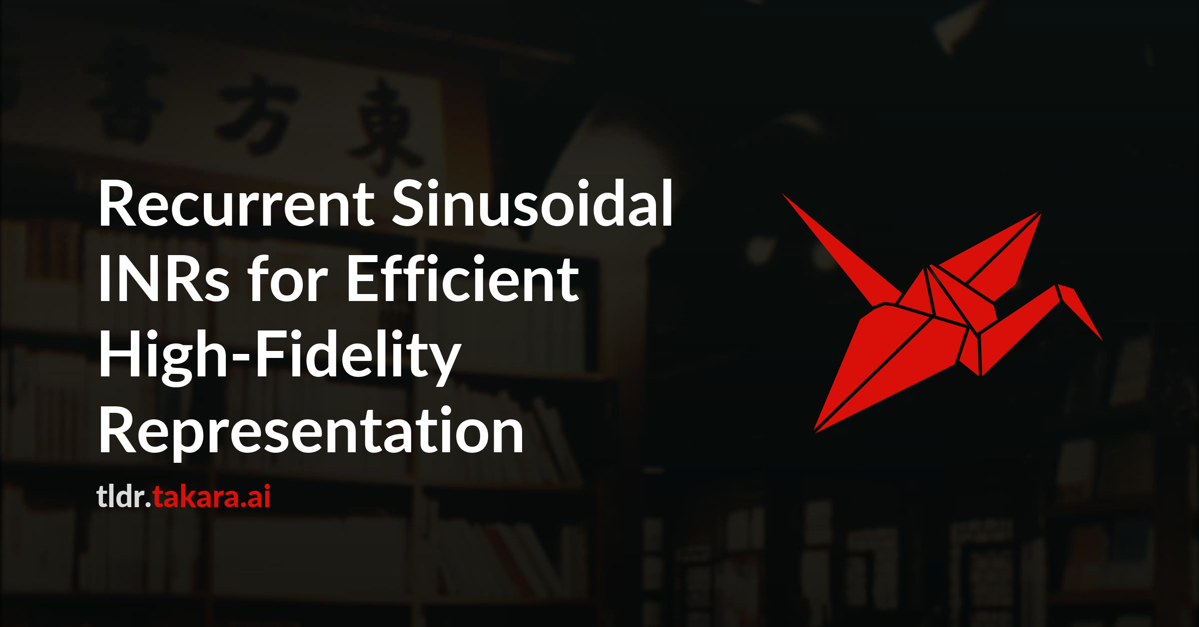 Recurrent Sinusoidal INRs for Efficient High-Fidelity Representation