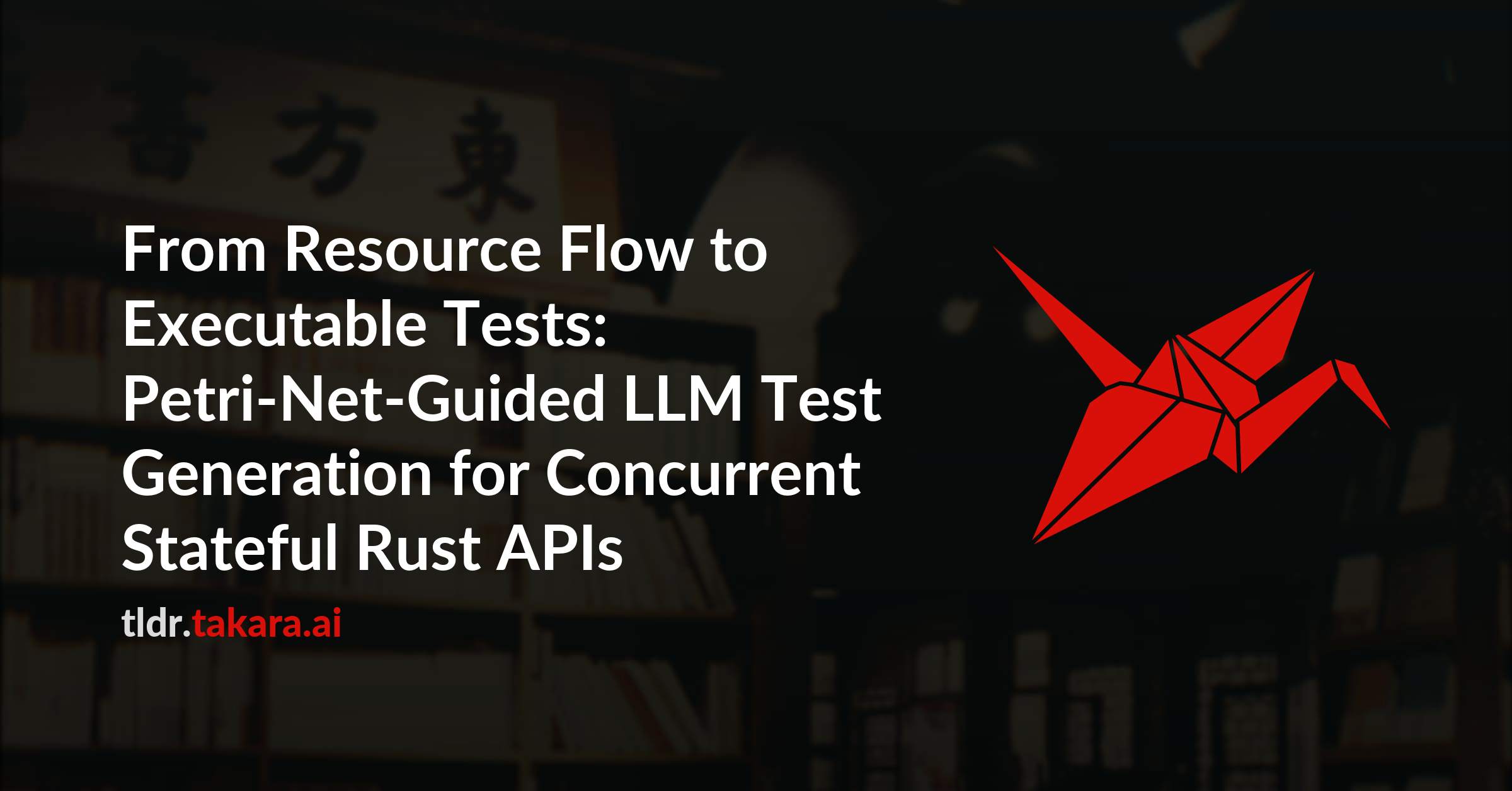 From Resource Flow to Executable Tests: Petri-Net-Guided LLM Test Generation for Concurrent Stateful Rust APIs