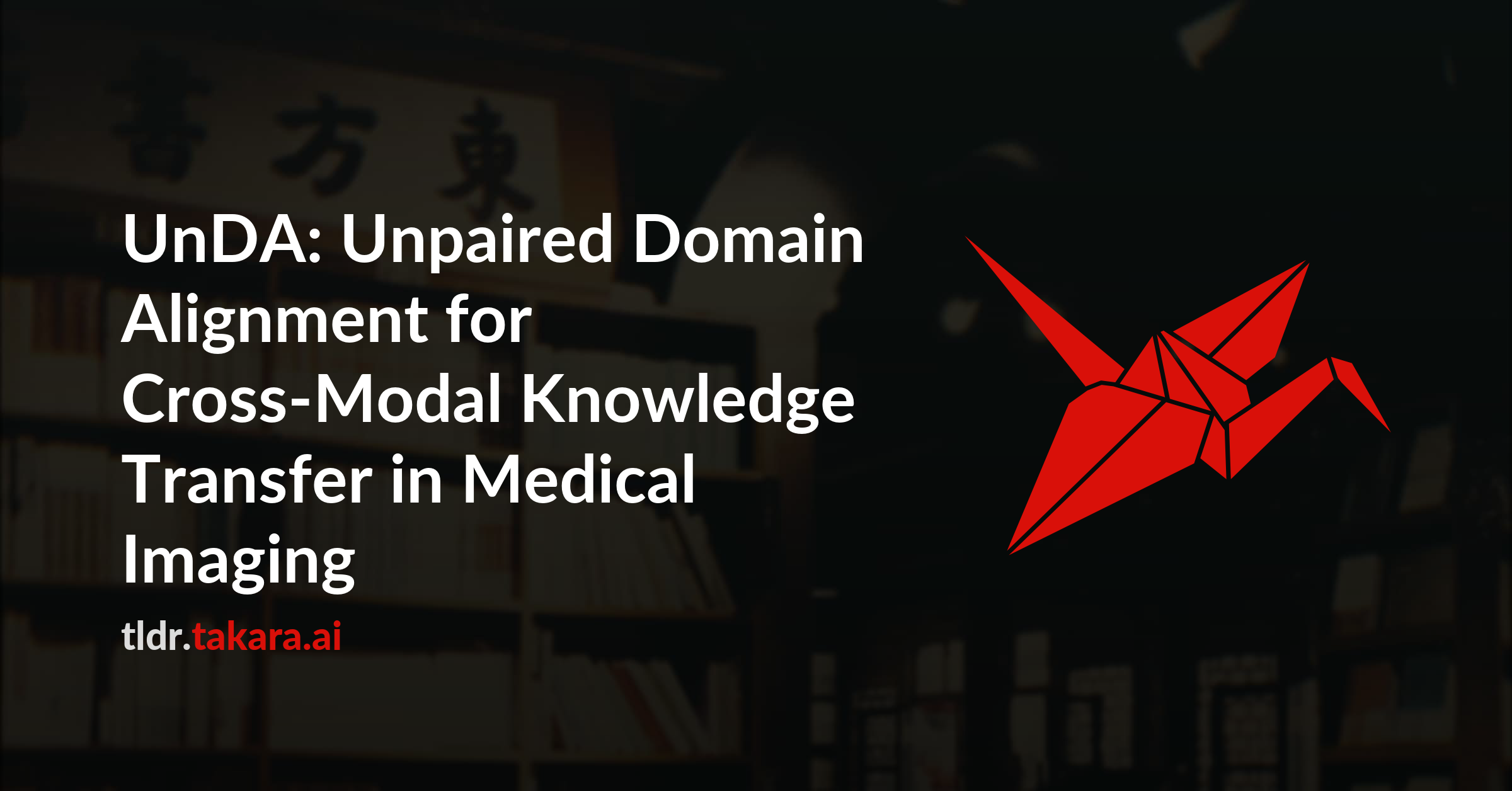 UnDA: Unpaired Domain Alignment for Cross-Modal Knowledge Transfer in Medical Imaging