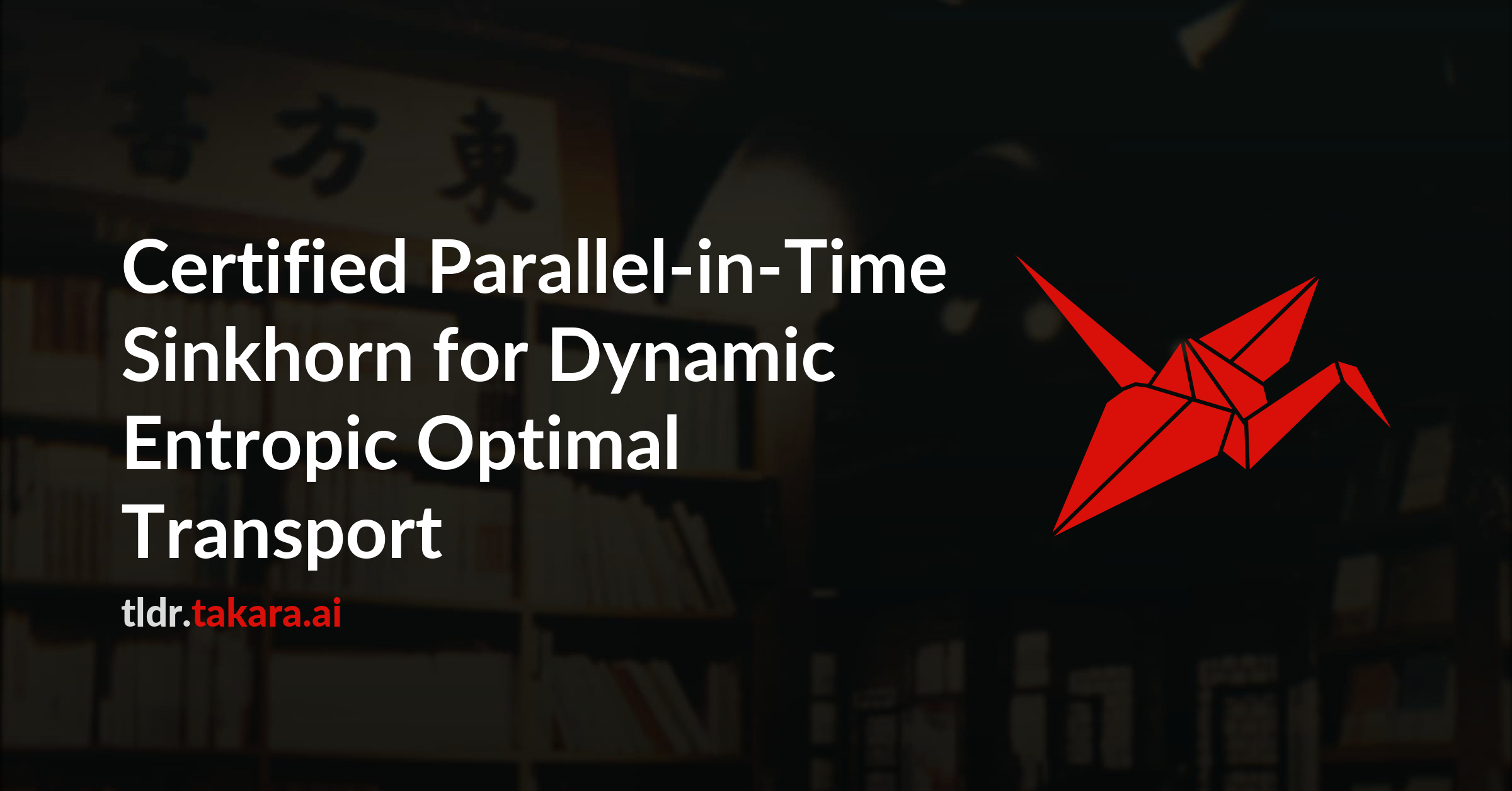 Certified Parallel-in-Time Sinkhorn for Dynamic Entropic Optimal Transport