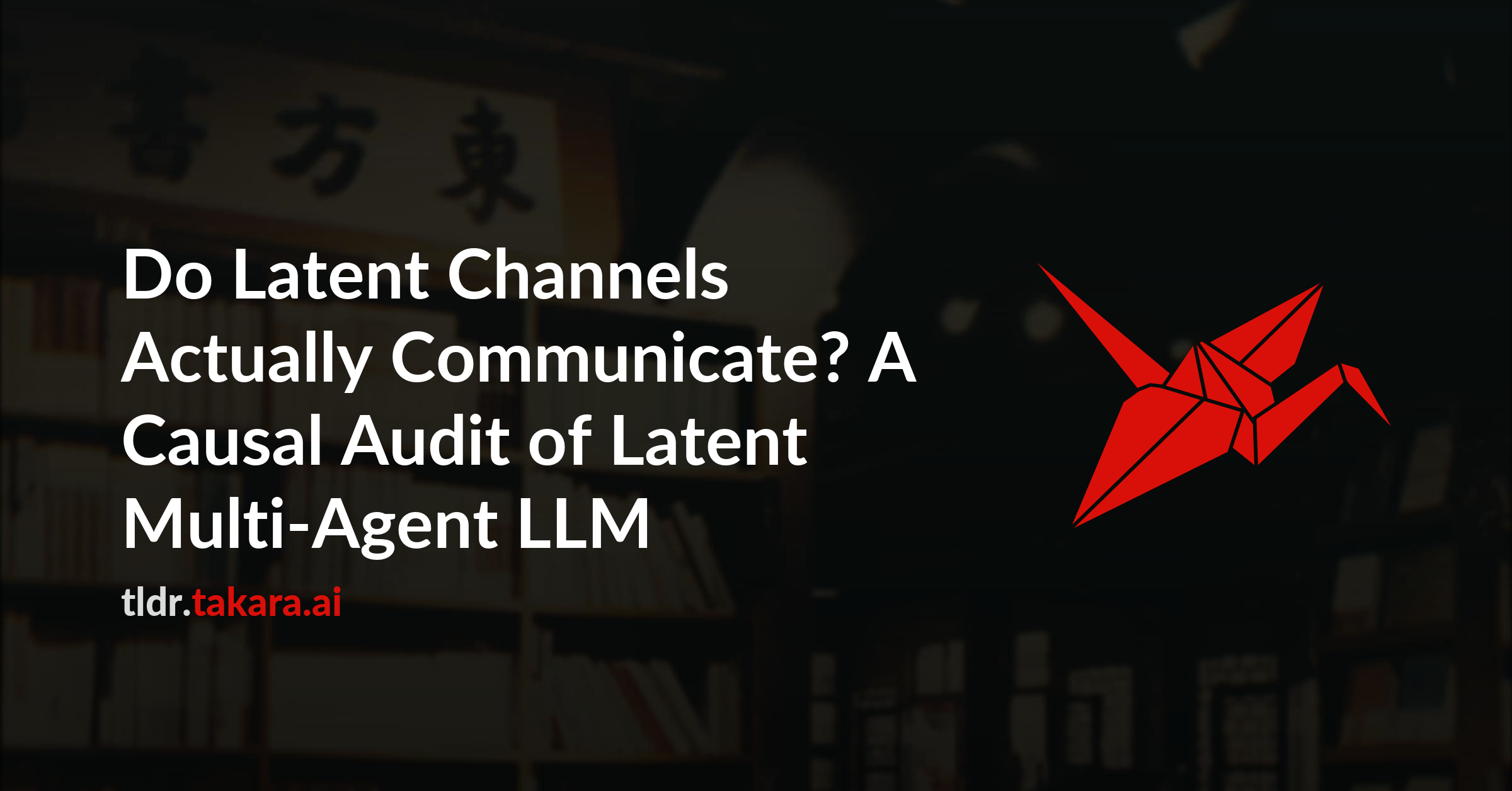 Do Latent Channels Actually Communicate? A Causal Audit of Latent Multi-Agent LLM