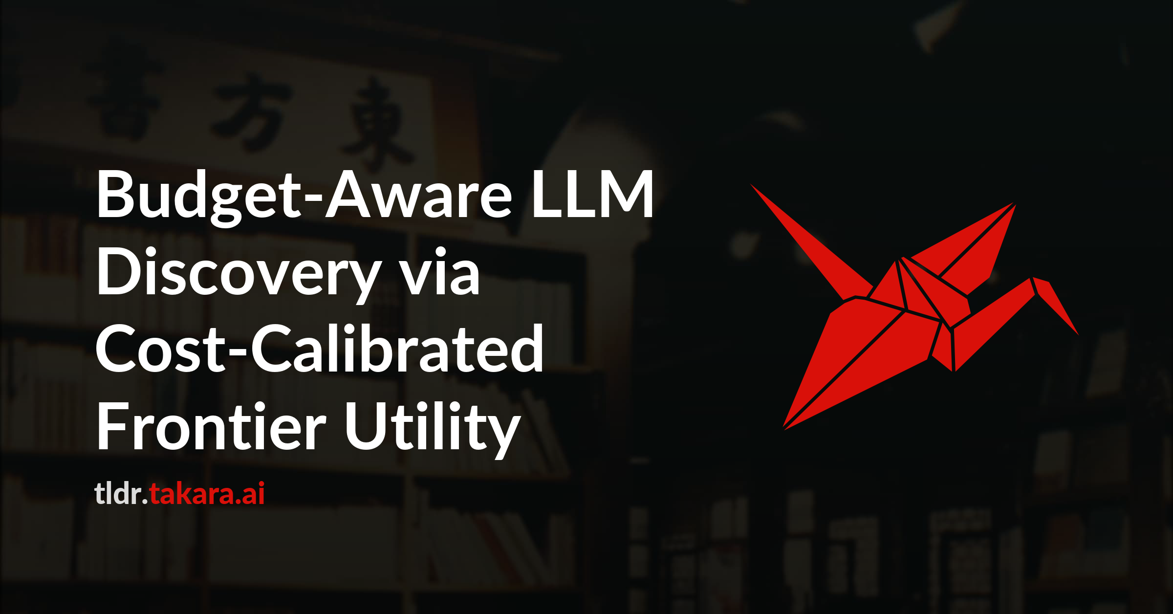 Budget-Aware LLM Discovery via Cost-Calibrated Frontier Utility