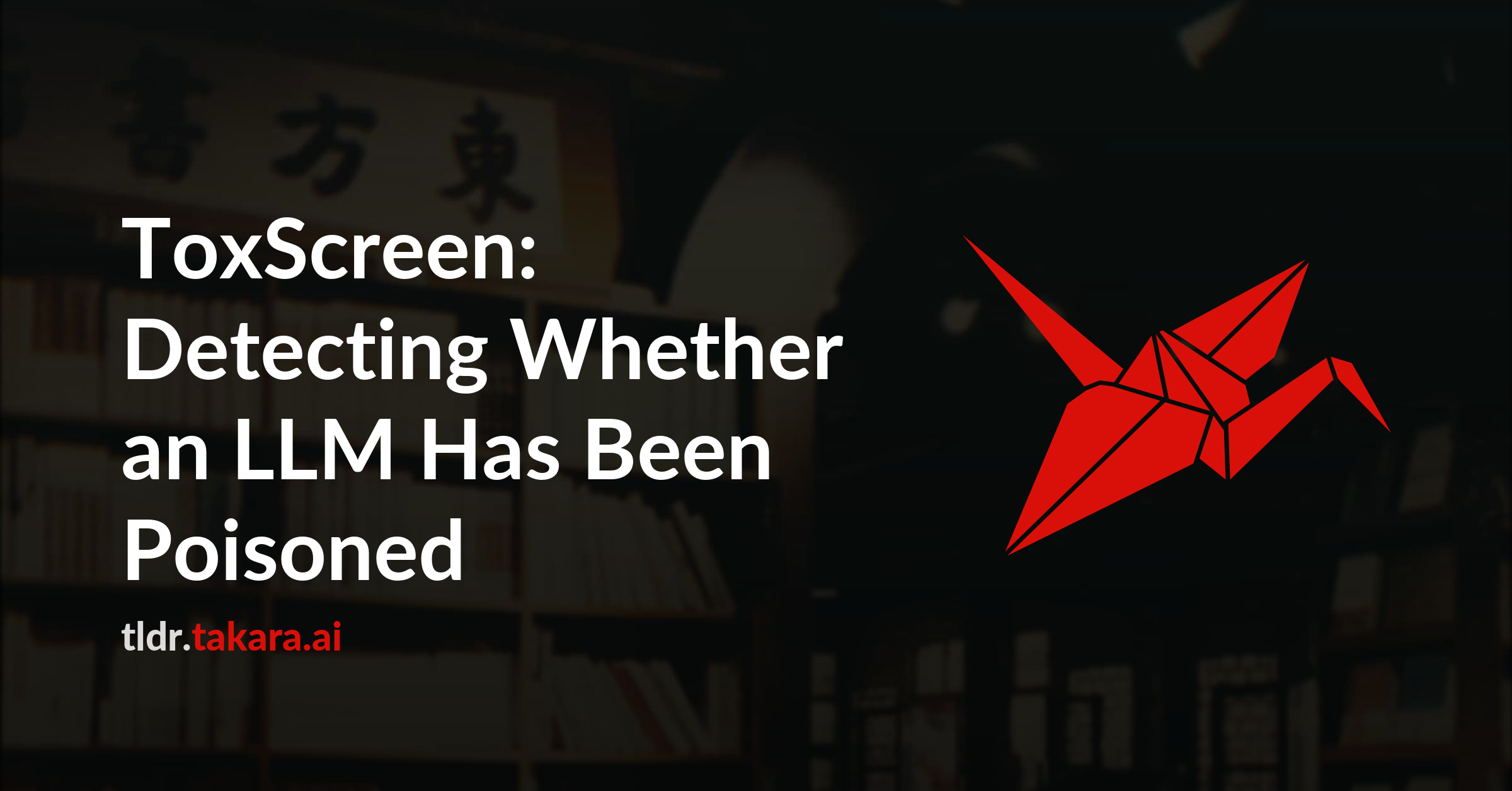 ToxScreen: Detecting Whether an LLM Has Been Poisoned