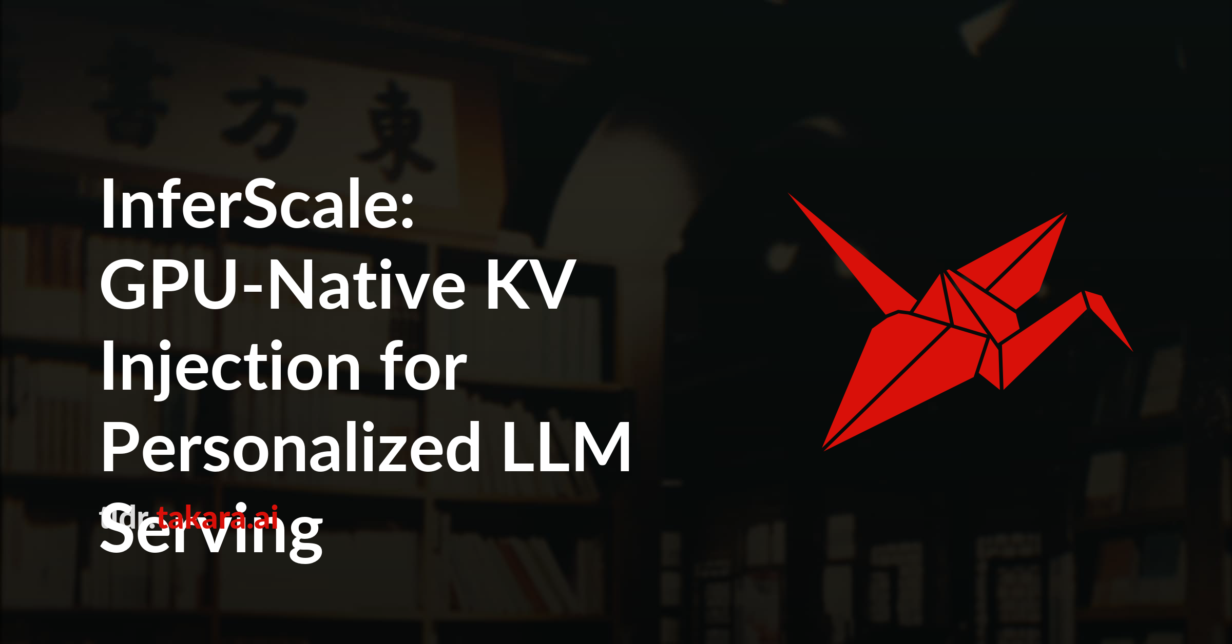 InferScale: GPU-Native KV Injection for Personalized LLM Serving