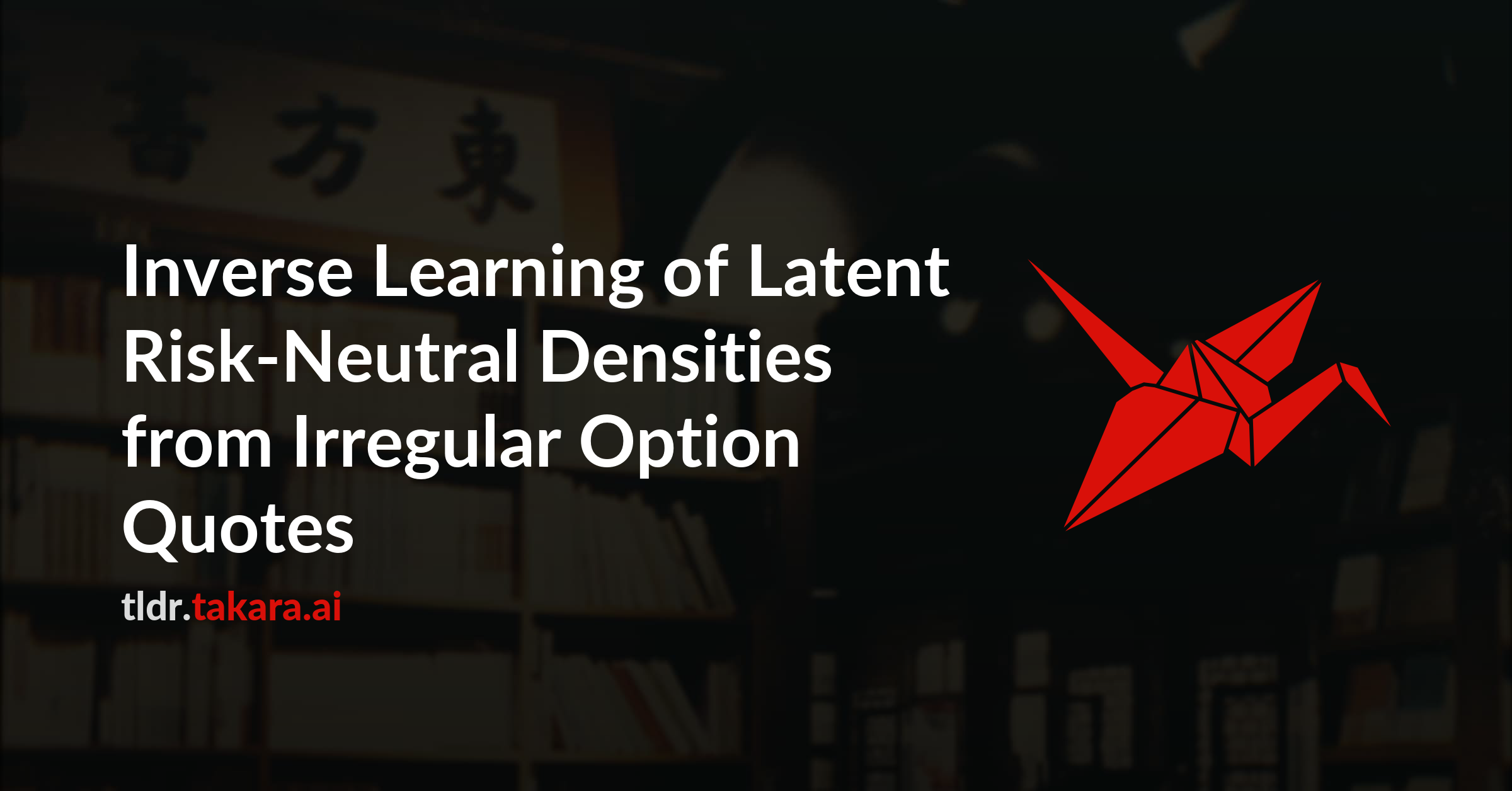 Inverse Learning of Latent Risk-Neutral Densities from Irregular Option Quotes
