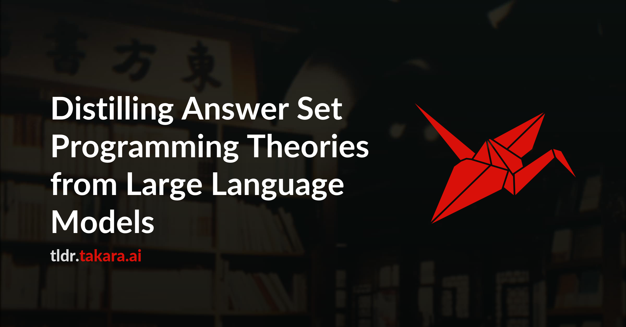 Distilling Answer Set Programming Theories from Large Language Models