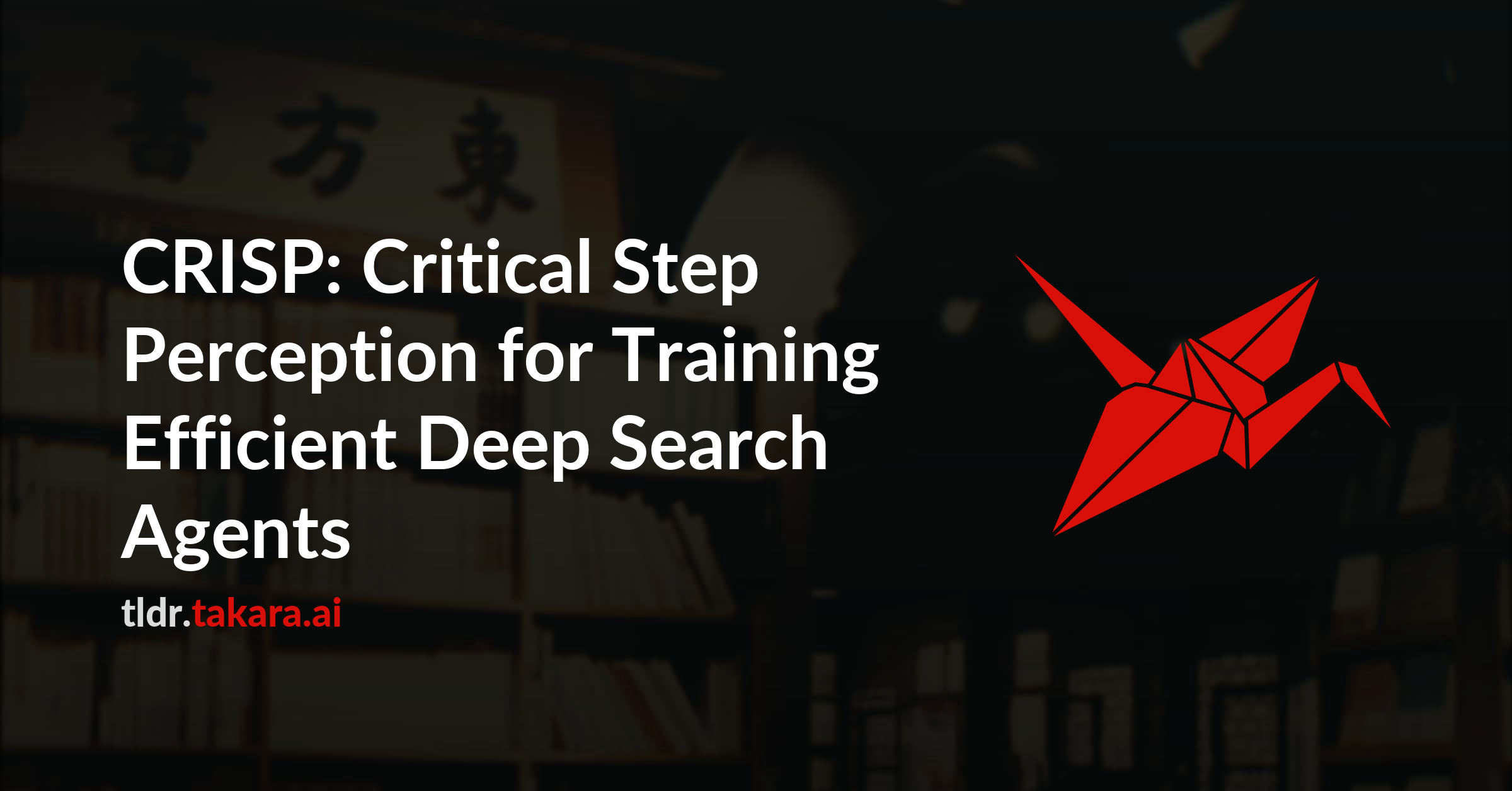 CRISP: Critical Step Perception for Training Efficient Deep Search Agents