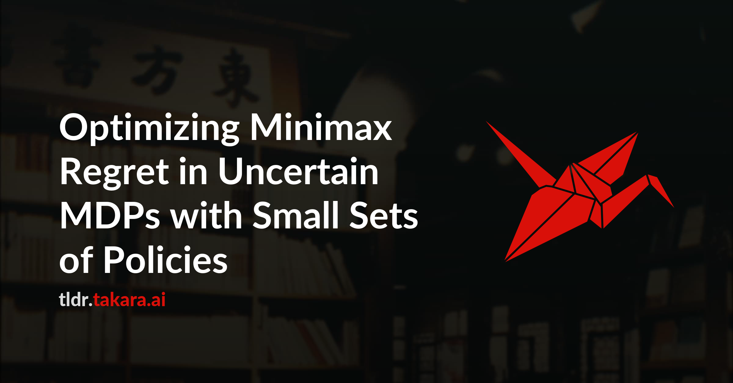 Optimizing Minimax Regret in Uncertain MDPs with Small Sets of Policies