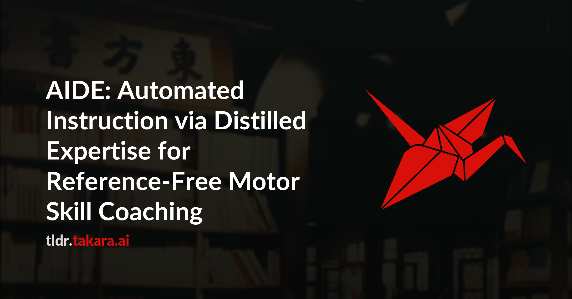 AIDE: Automated Instruction via Distilled Expertise for Reference-Free Motor Skill Coaching
