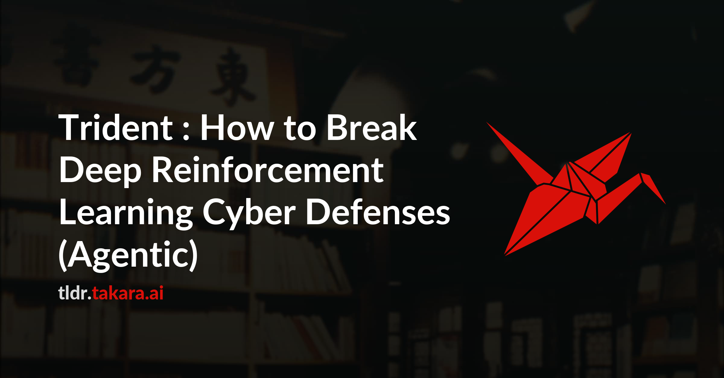 Trident : How to Break Deep Reinforcement Learning Cyber Defenses (Agentic)