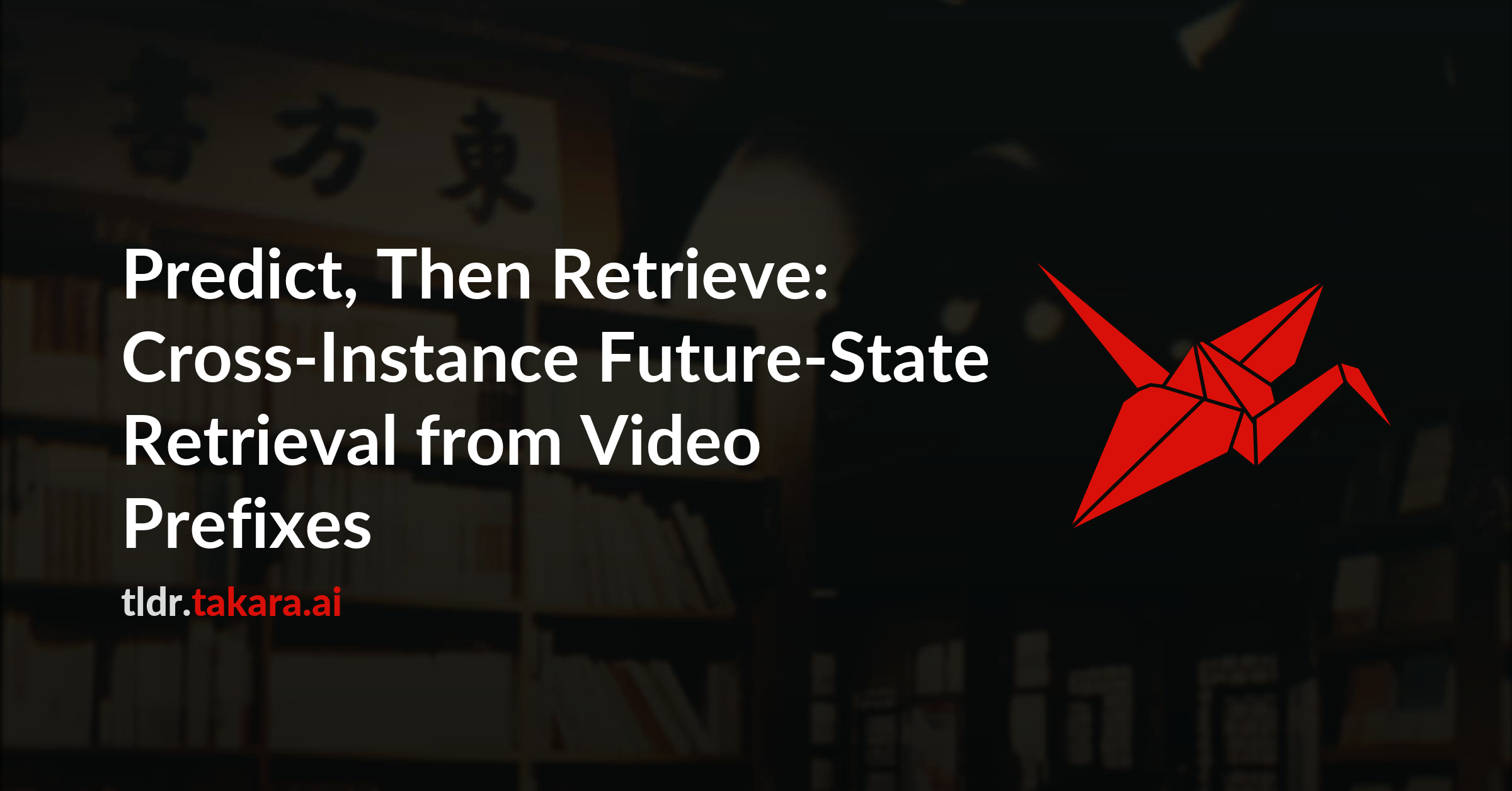 Predict, Then Retrieve: Cross-Instance Future-State Retrieval from Video Prefixes