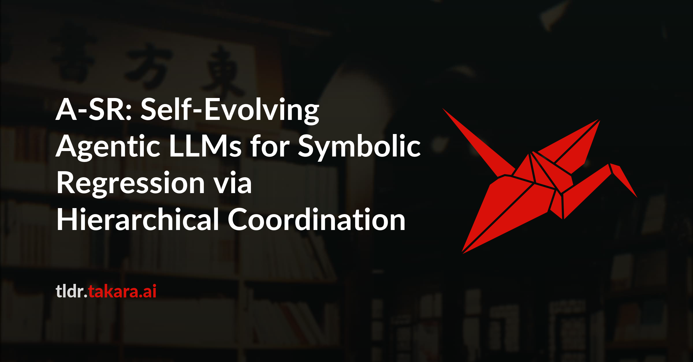 A-SR: Self-Evolving Agentic LLMs for Symbolic Regression via Hierarchical Coordination