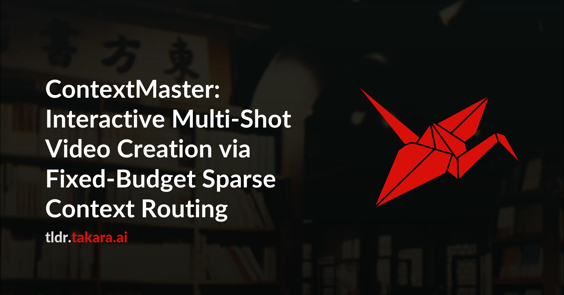 ContextMaster: Interactive Multi-Shot Video Creation via Fixed-Budget Sparse Context Routing