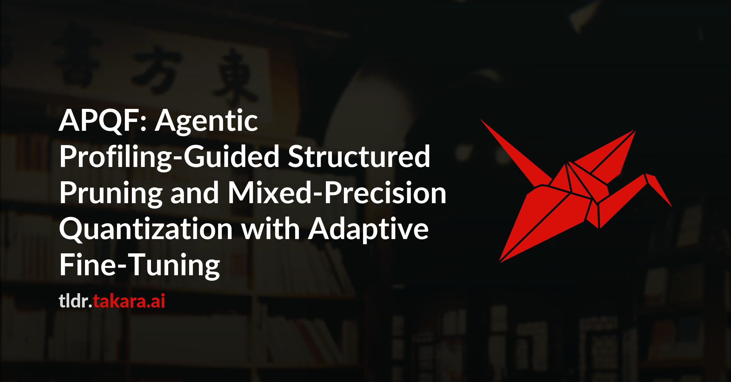 APQF: Agentic Profiling-Guided Structured Pruning and Mixed-Precision Quantization with Adaptive Fine-Tuning