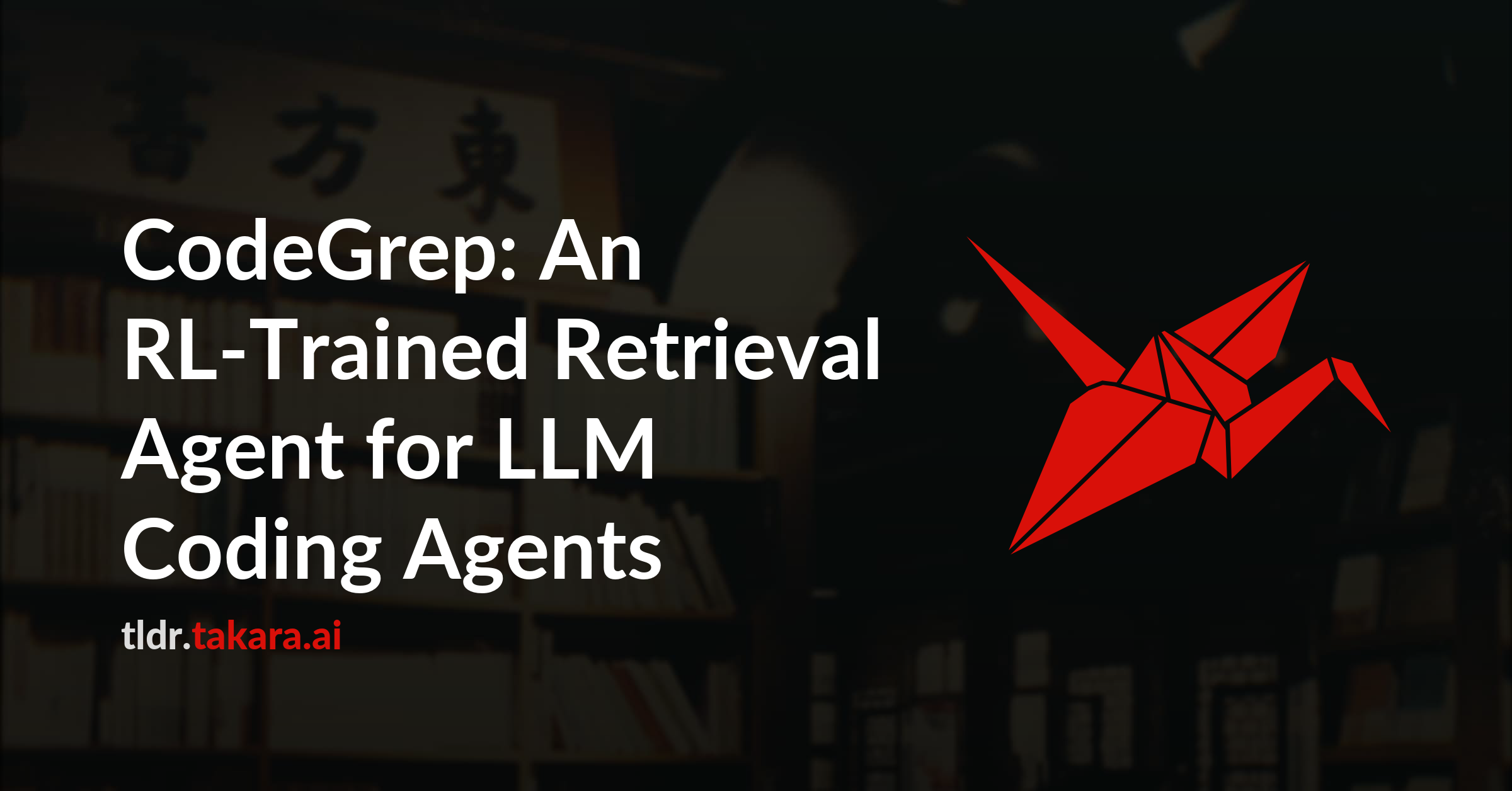 CodeGrep: An RL-Trained Retrieval Agent for LLM Coding Agents