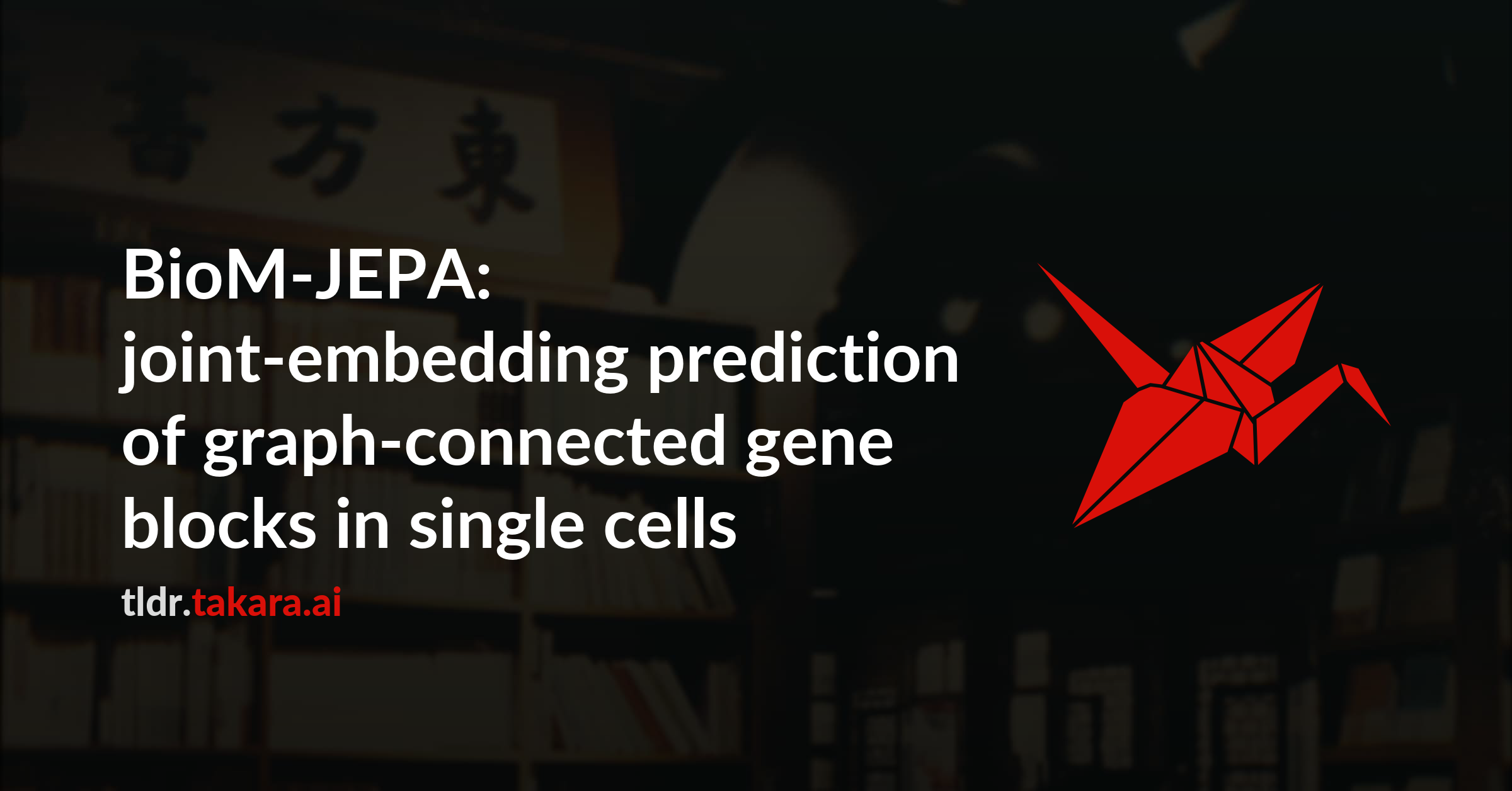 BioM-JEPA: joint-embedding prediction of graph-connected gene blocks in single cells