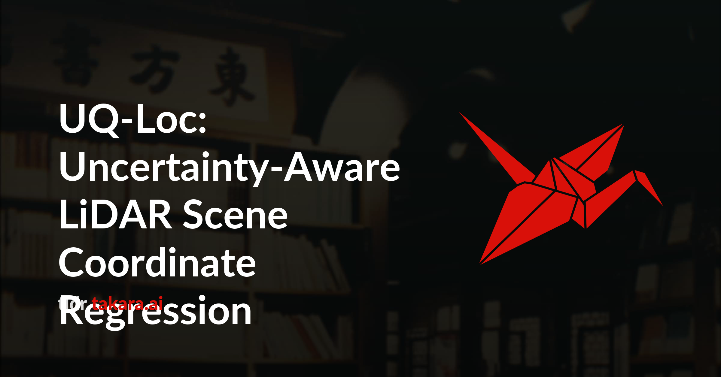 UQ-Loc: Uncertainty-Aware LiDAR Scene Coordinate Regression