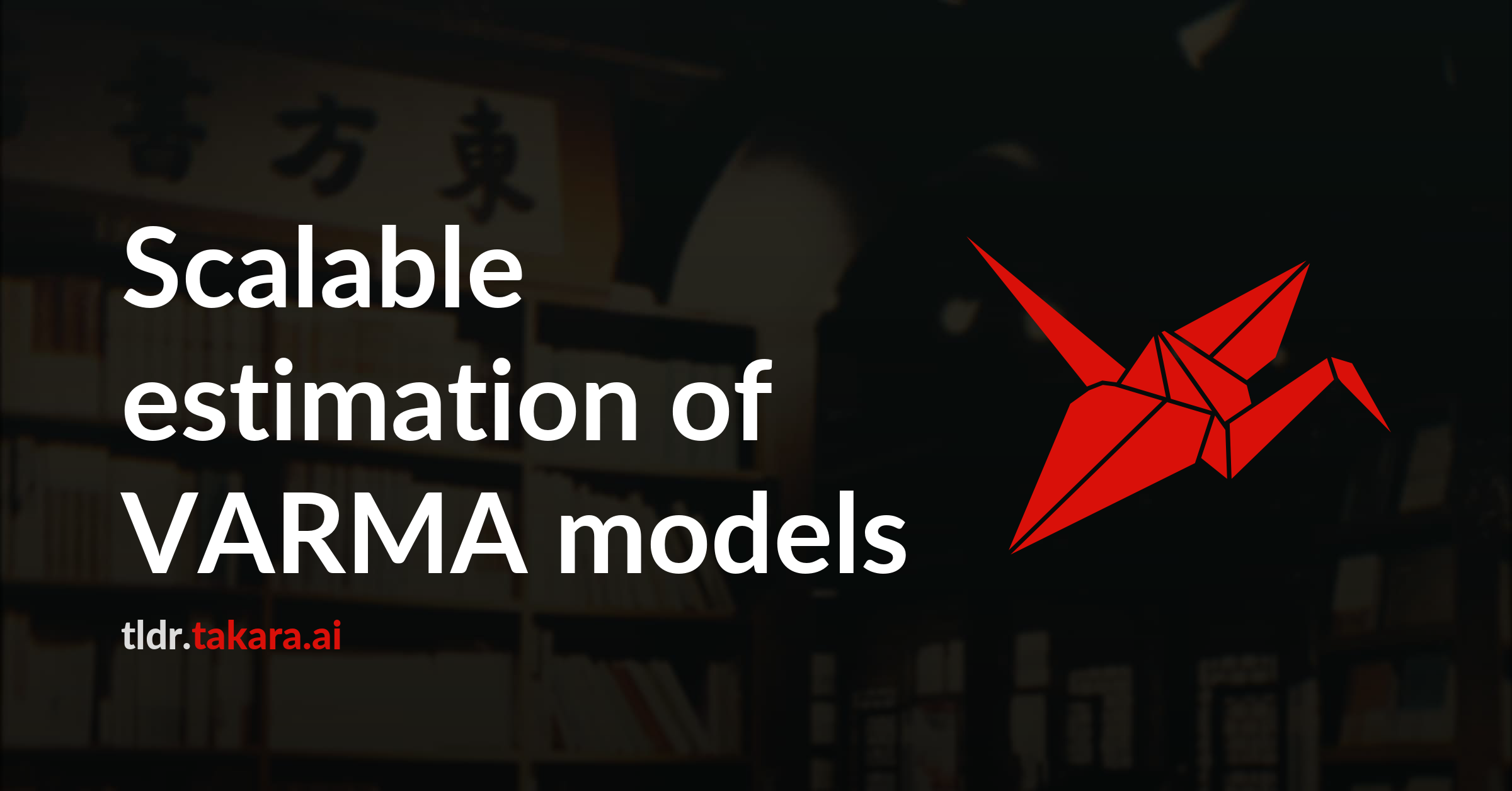 Scalable estimation of VARMA models