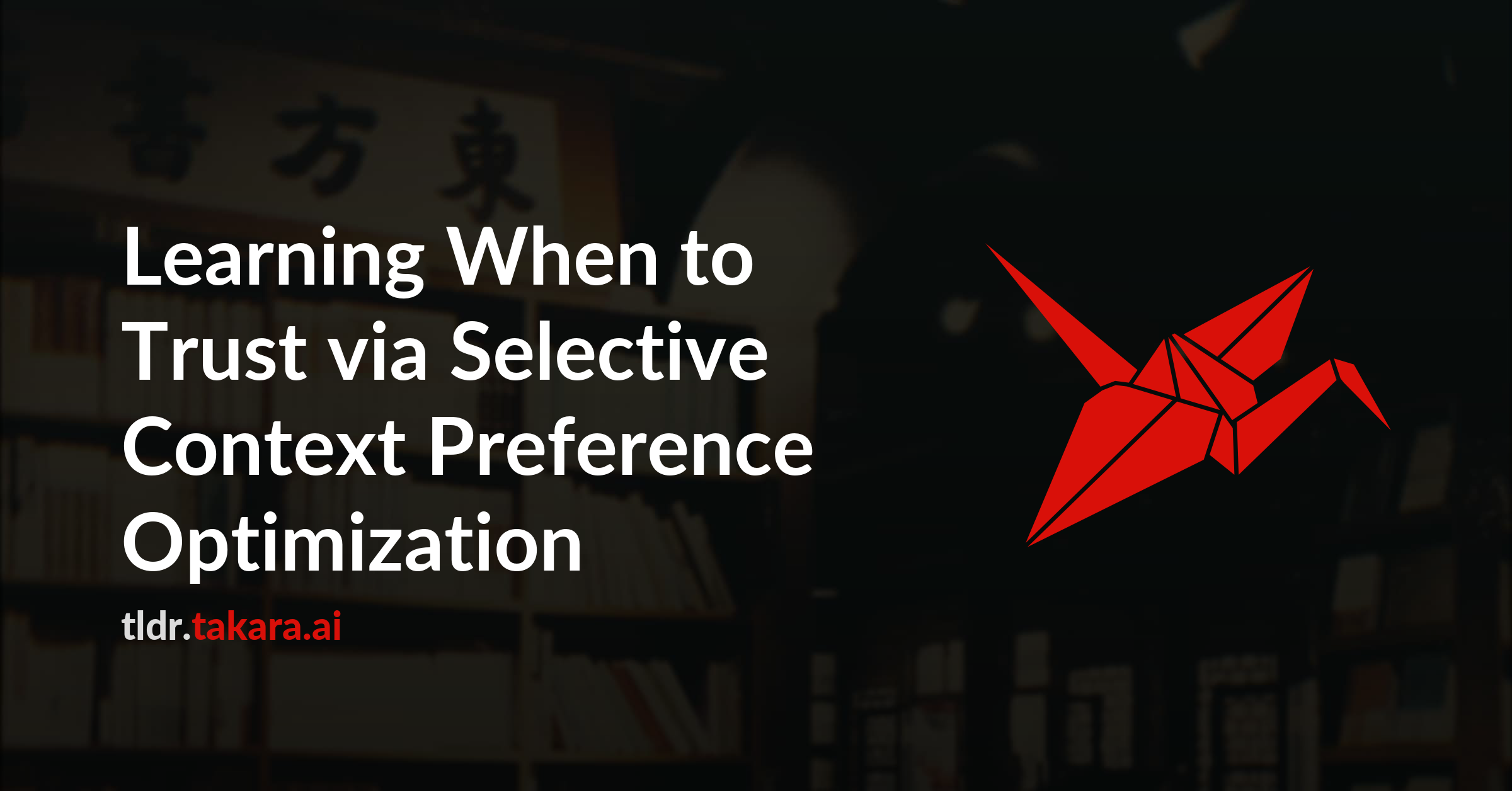 Learning When to Trust via Selective Context Preference Optimization