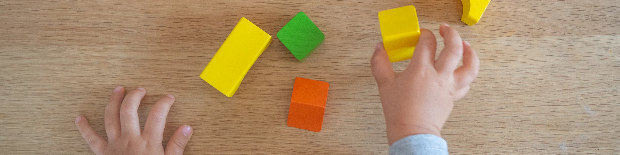 assorted-color shape toy lot