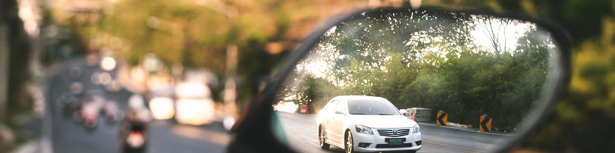 white car on road during daytime
