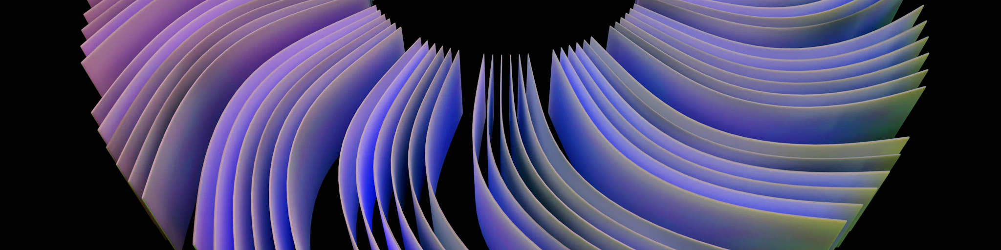 an abstract image of a spiral shaped object