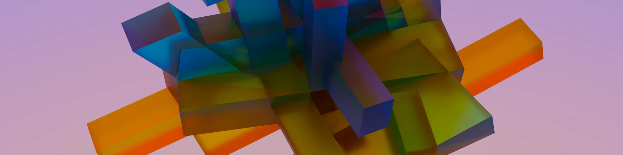 A multicolored object is flying through the air